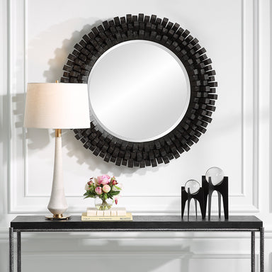 Uttermost Home Motor Freight - To be Quoted Uttermost Circle Of Piers Round Mirror