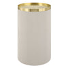 Uttermost Home Decor Uttermost Circuit Brass & White Accent Table