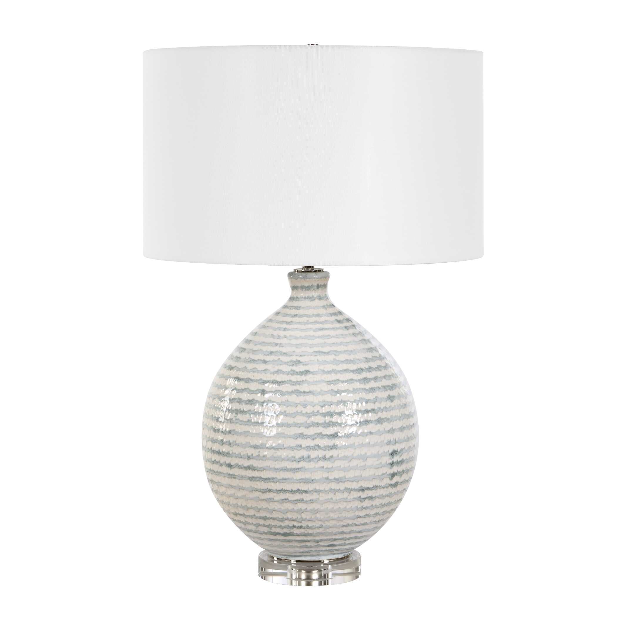 Uttermost Uttermost Clary Horizontally Striped Table Lamp