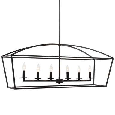 Uttermost Home Uttermost Clayton, 6 Lt Linear Chandelier