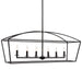 Uttermost Home Uttermost Clayton, 6 Lt Linear Chandelier