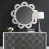 Uttermost Home Motor Freight - To be Quoted Uttermost Clematis White Rattan Round Mirror