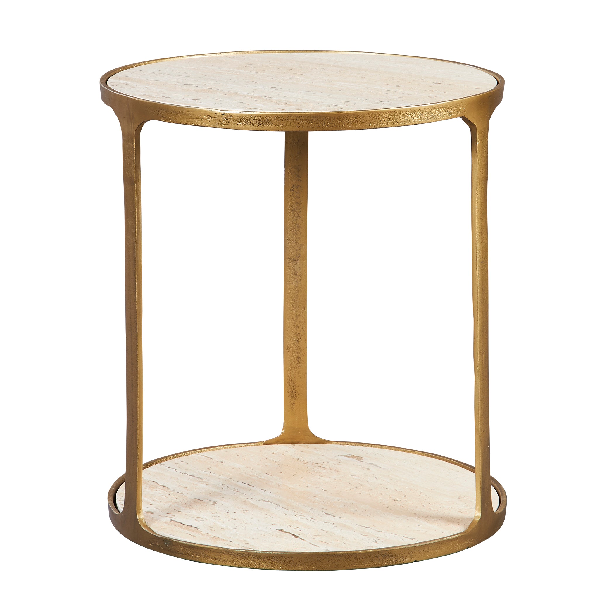 Uttermost Home Uttermost Clench Brass Side Table