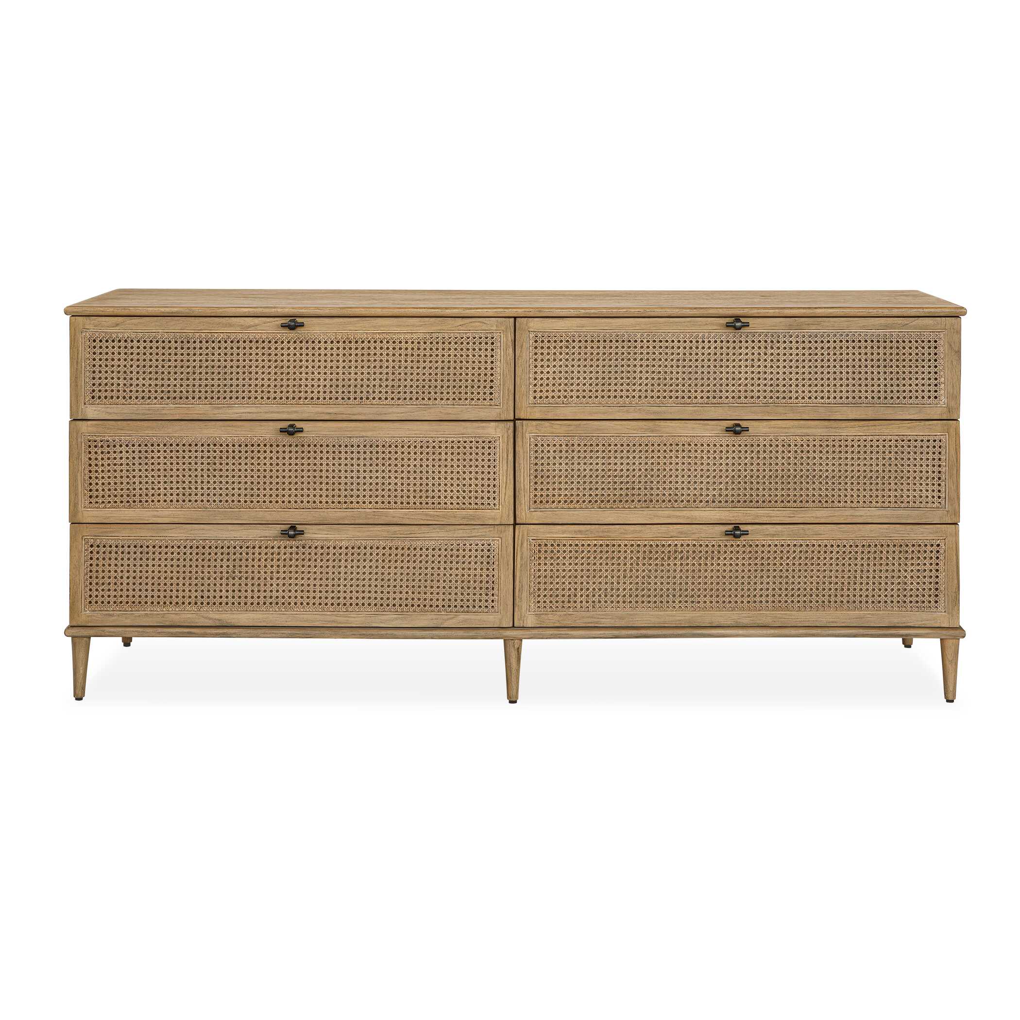 Uttermost Furniture Uttermost Coast 6 Drawer Rattan Chest