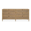 Uttermost Furniture Uttermost Coast 6 Drawer Rattan Chest