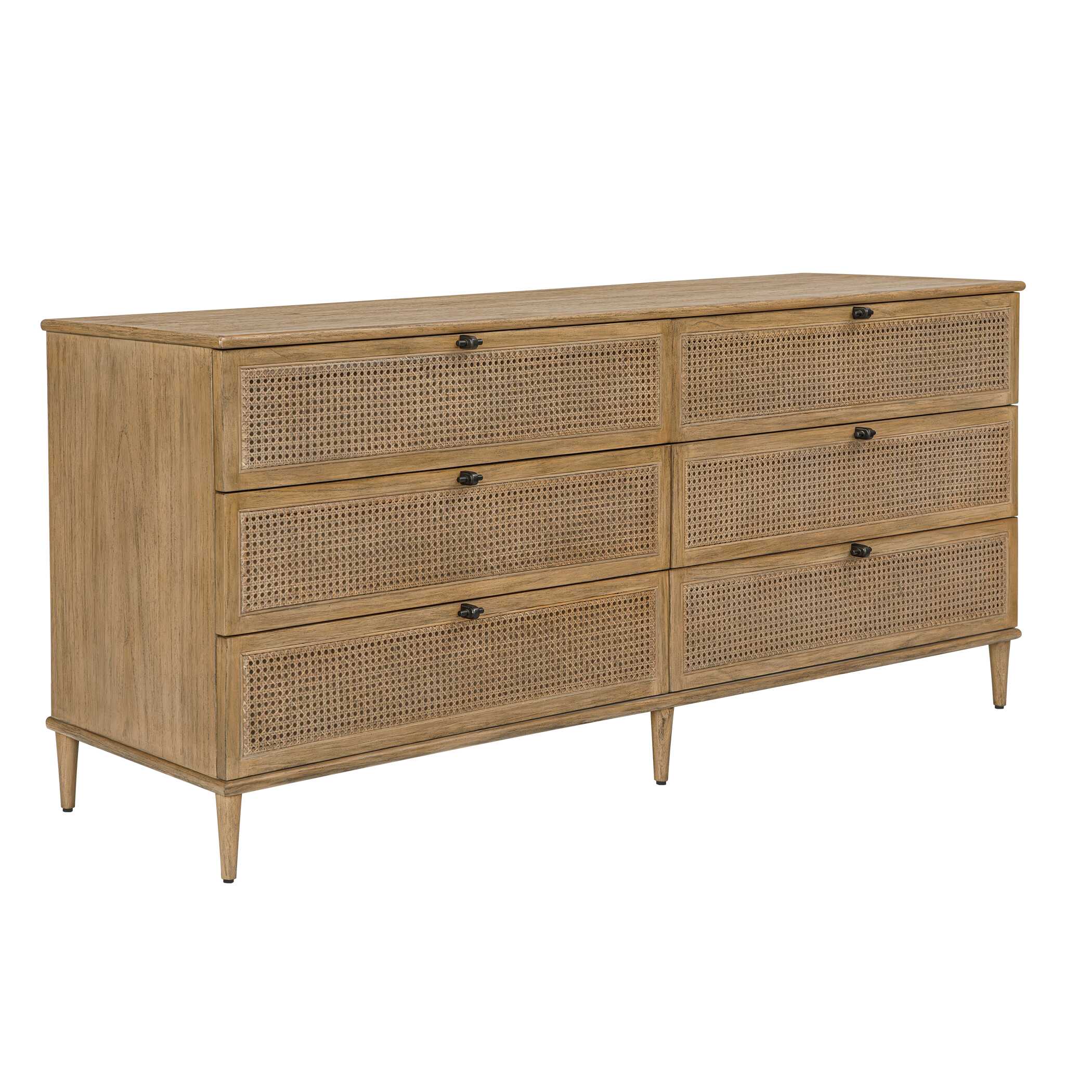 Uttermost Furniture Uttermost Coast 6 Drawer Rattan Chest