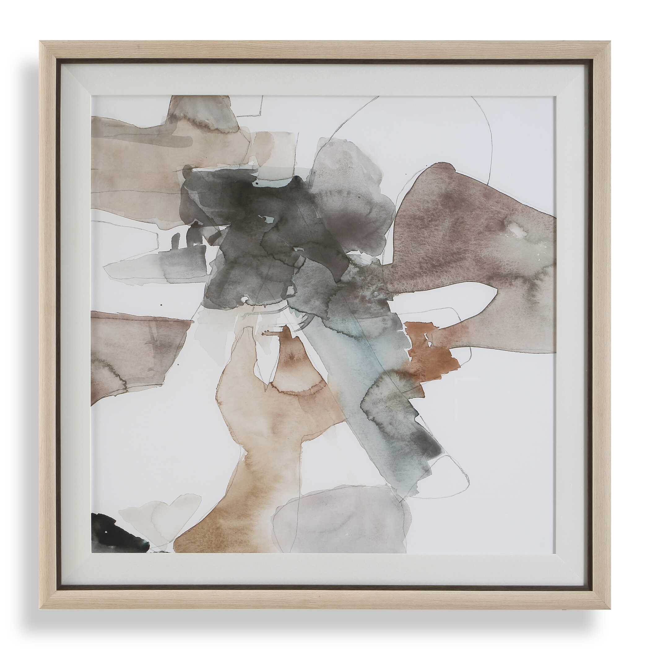 Uttermost Uttermost Cohesion Framed Abstract Print