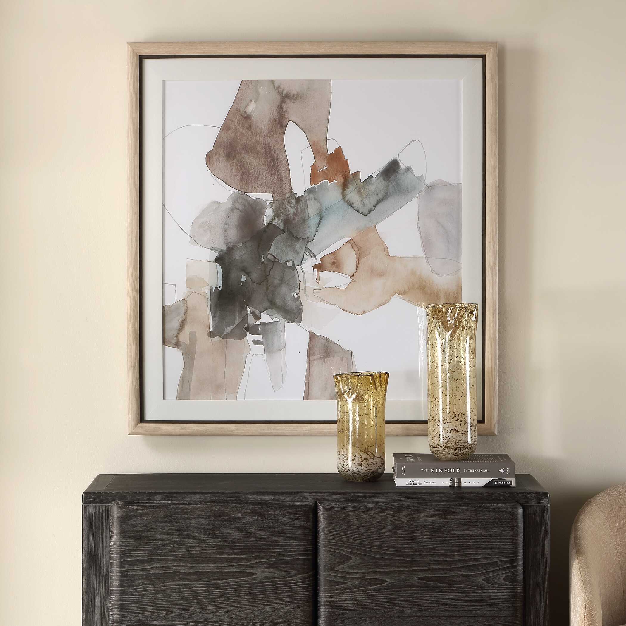 Uttermost Uttermost Cohesion Framed Abstract Print