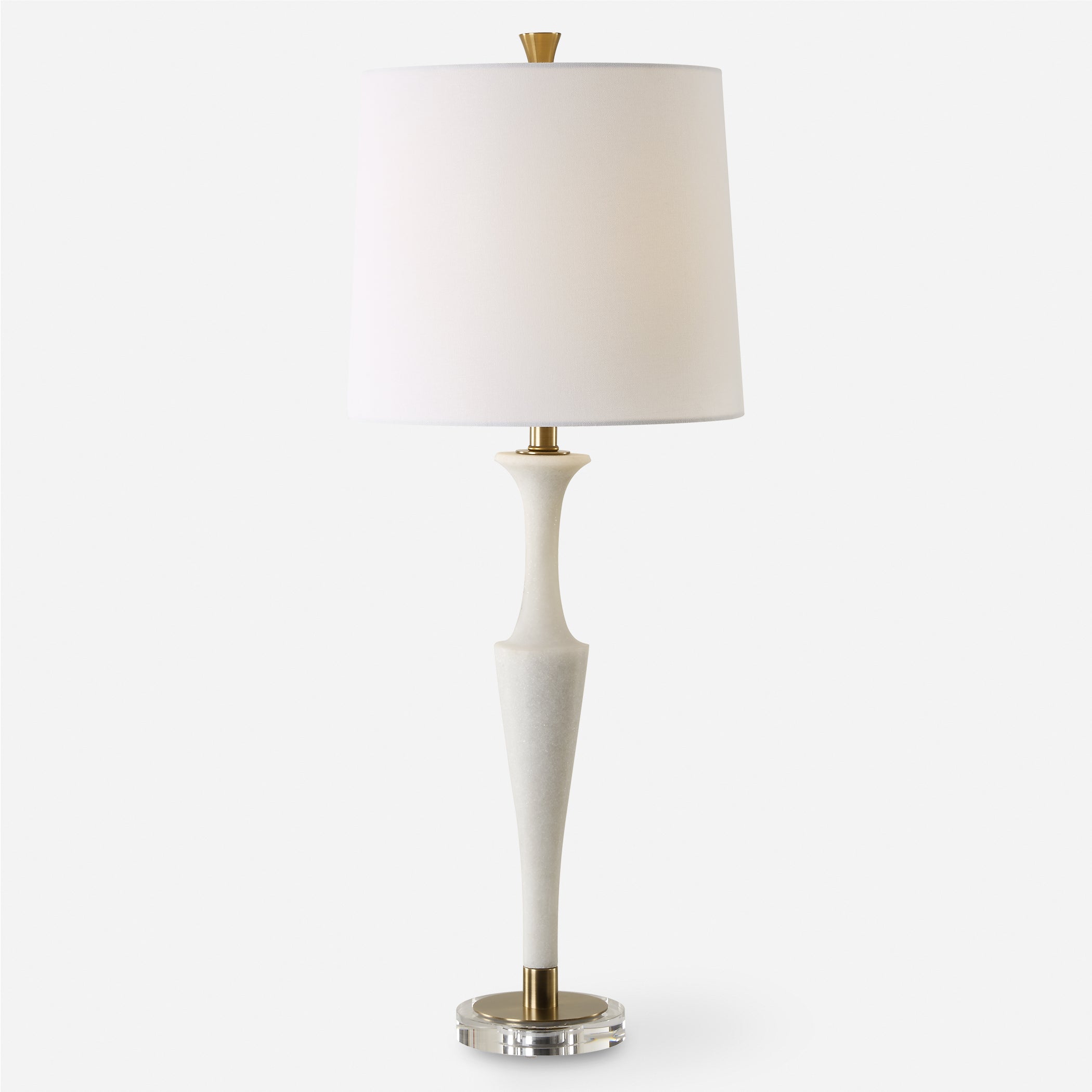 Uttermost Lighting Uttermost Colette White Stone Table Lamp