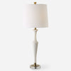Uttermost Lighting Uttermost Colette White Stone Table Lamp