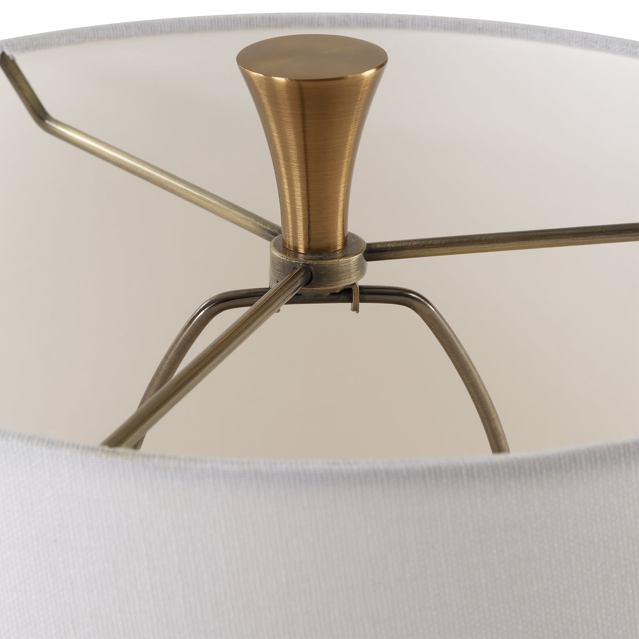 Uttermost Lighting Uttermost Colette White Stone Table Lamp