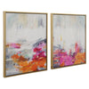 Uttermost Home Oversize - Rate to Be Quoted Uttermost Color Theory Framed Abstract Art Set/2