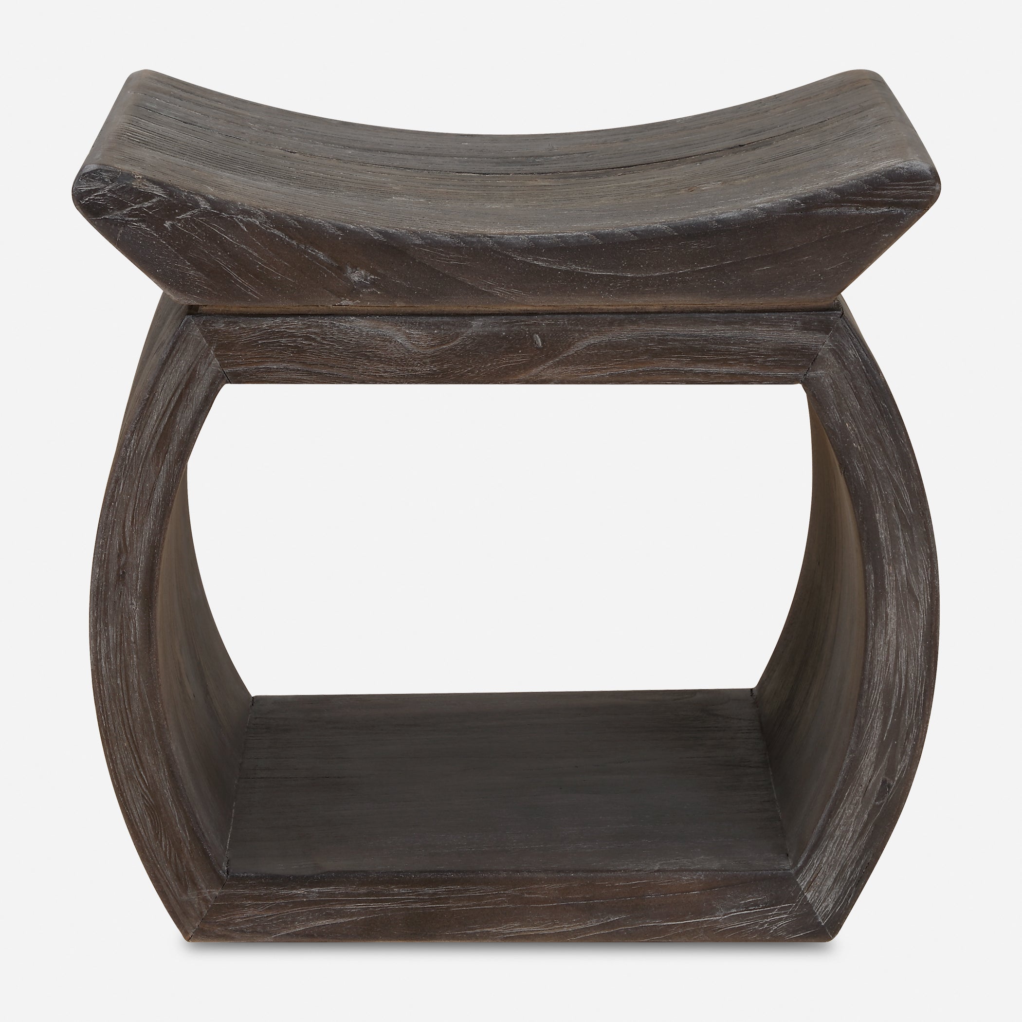Uttermost Furniture Uttermost Connor Walnut Accent Stool