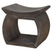 Uttermost Furniture Uttermost Connor Walnut Accent Stool