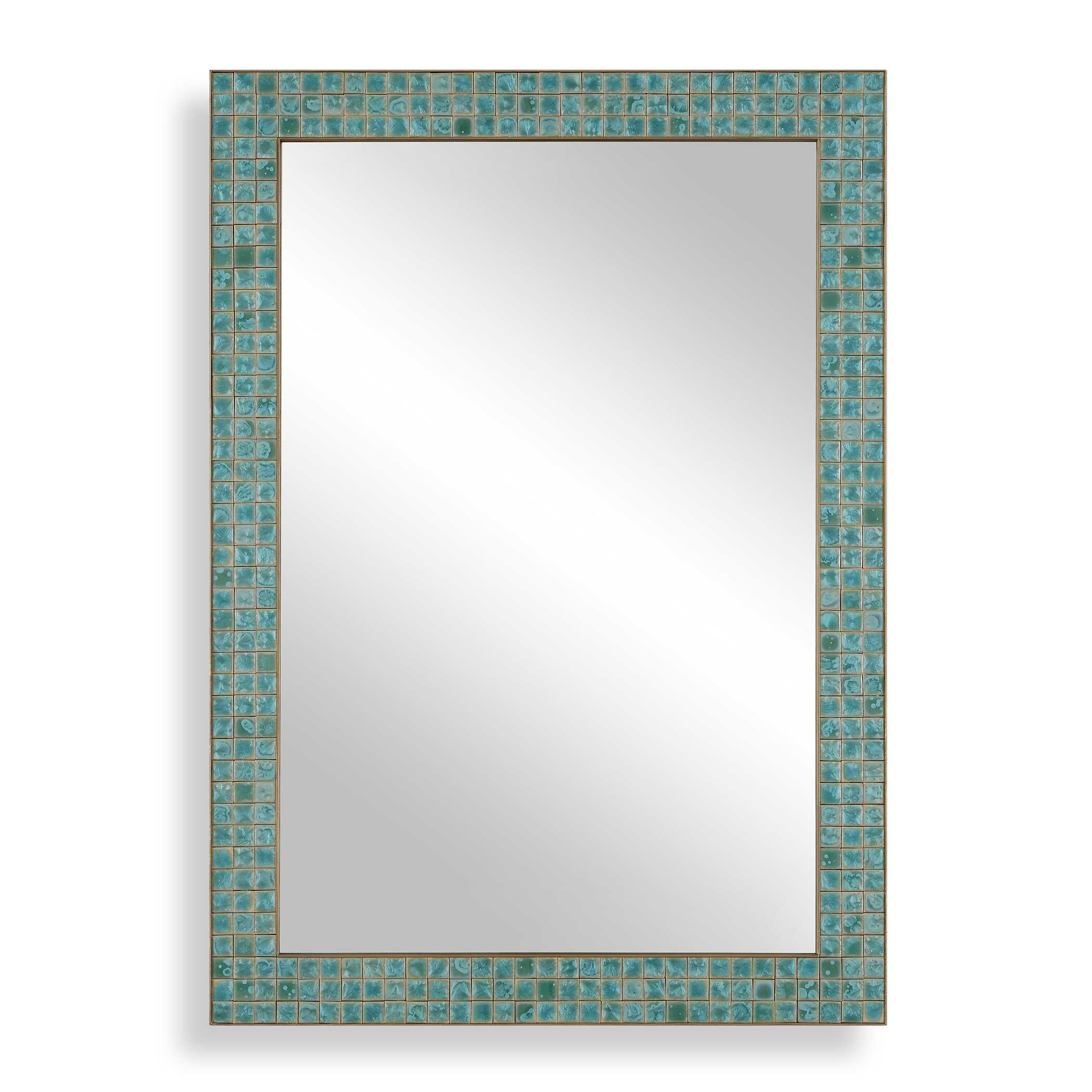 Uttermost Home Decor Uttermost Coralie Tile Mirror