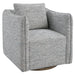 Uttermost Home Decor Motor Freight - Est Rate Quoted Uttermost Corben Blue Swivel Chair