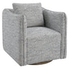 Uttermost Home Decor Motor Freight - Est Rate Quoted Uttermost Corben Blue Swivel Chair