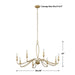 Uttermost Lighting Uttermost Corella, 8 Lt Chandelier - CLOSEOUT