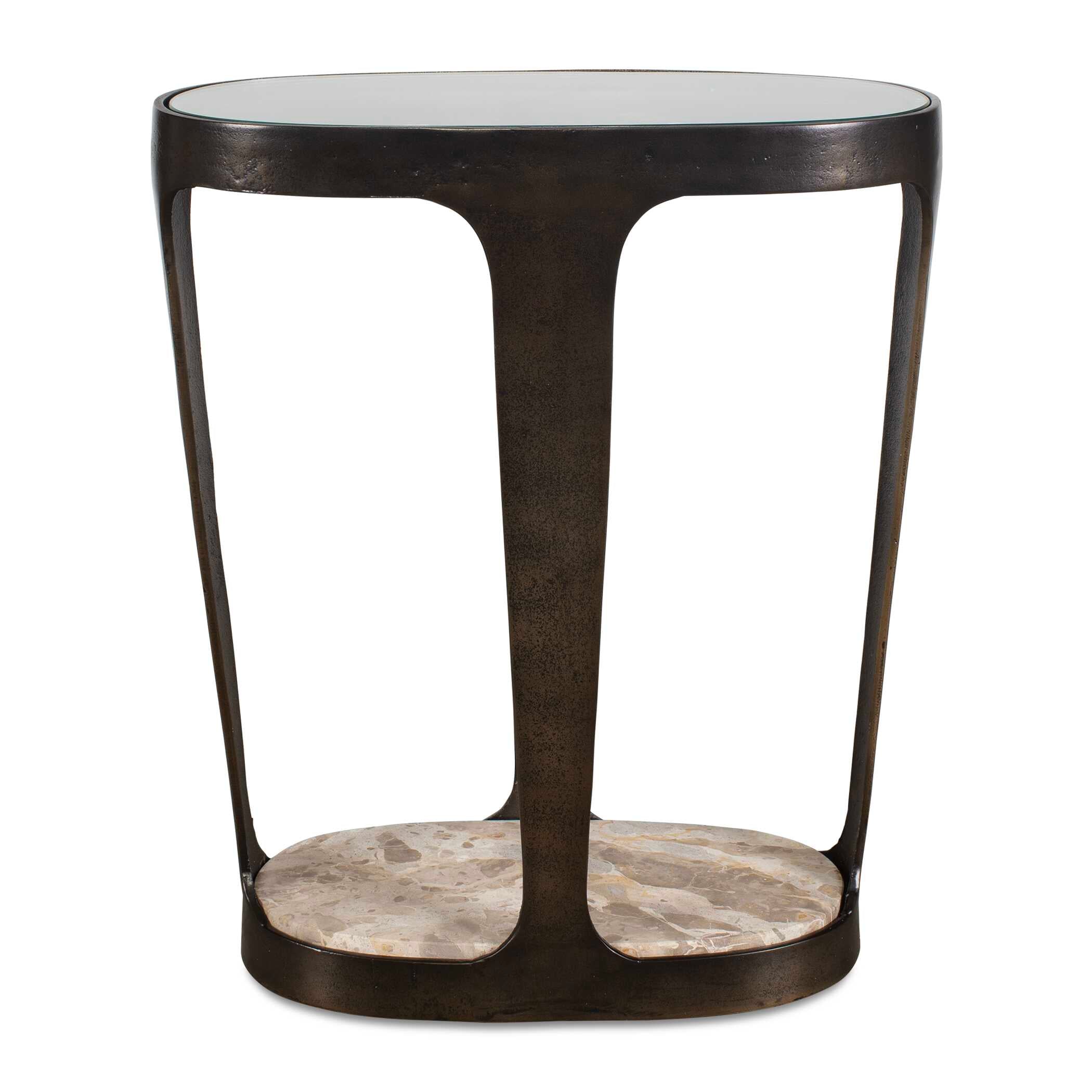 Uttermost Furniture Uttermost Coronado Dark Bronze Accent Table