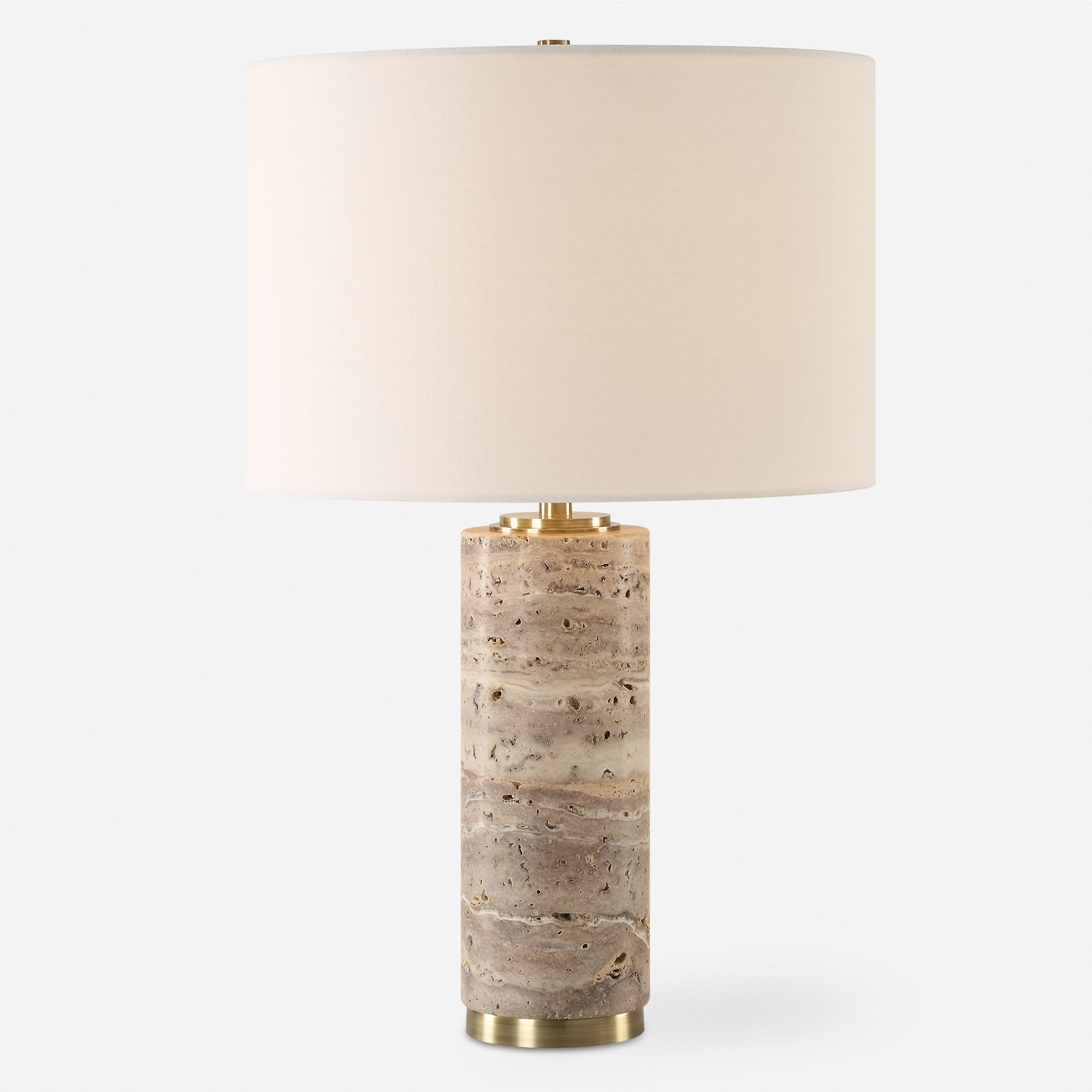 Uttermost Lighting Uttermost Cortado Travertine Table Lamp