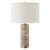 Uttermost Lighting Uttermost Cortado Travertine Table Lamp