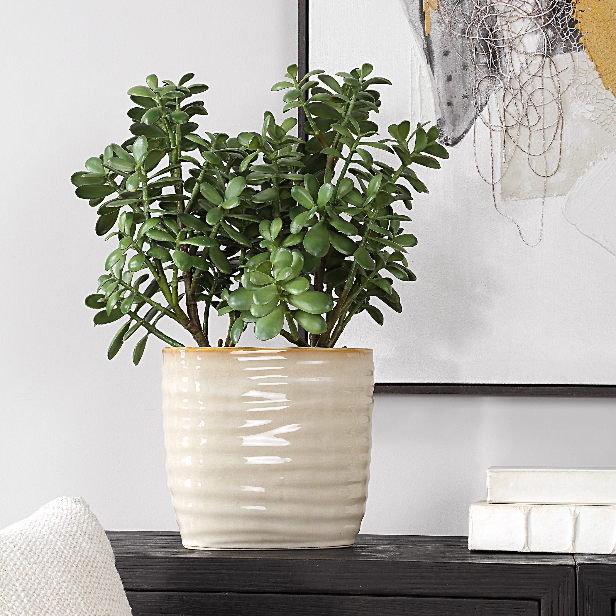 Uttermost Home Decor Uttermost Crassula Jade Accent Plant