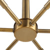 Uttermost Home Decor Uttermost Cret 12 Light Brass Chandelier