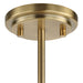 Uttermost Home Decor Uttermost Cret 12 Light Brass Chandelier