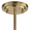 Uttermost Home Decor Uttermost Cret 12 Light Brass Chandelier