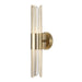 Uttermost Lighting Uttermost Cret 2 Light LED Brass Sconce