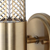Uttermost Lighting Uttermost Cret 2 Light LED Brass Sconce