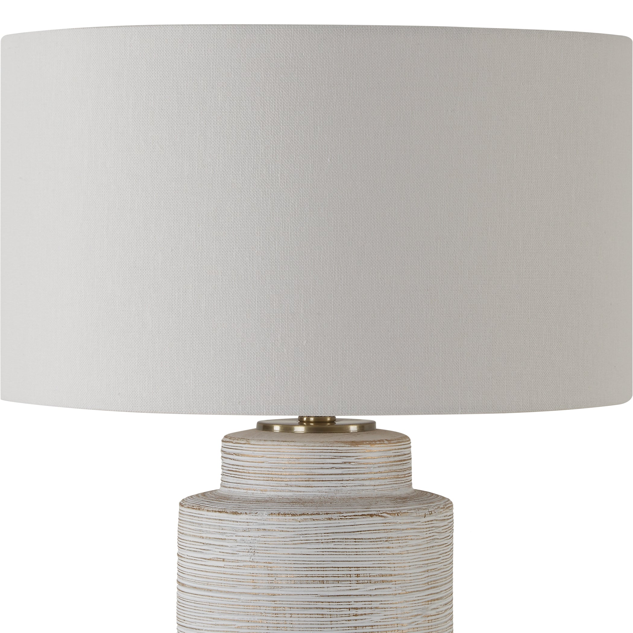 Uttermost Lighting Uttermost Crimp Ribbed Table Lamp