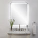 Uttermost Home Oversized - Rate to be Quoted Uttermost Crofton Lighted Black Large Mirror