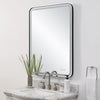 Uttermost Home Oversized - Rate to be Quoted Uttermost Crofton Lighted Black Large Mirror