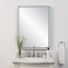 Uttermost Home Oversized - Rate to be Quoted Uttermost Crofton Lighted Black Large Mirror