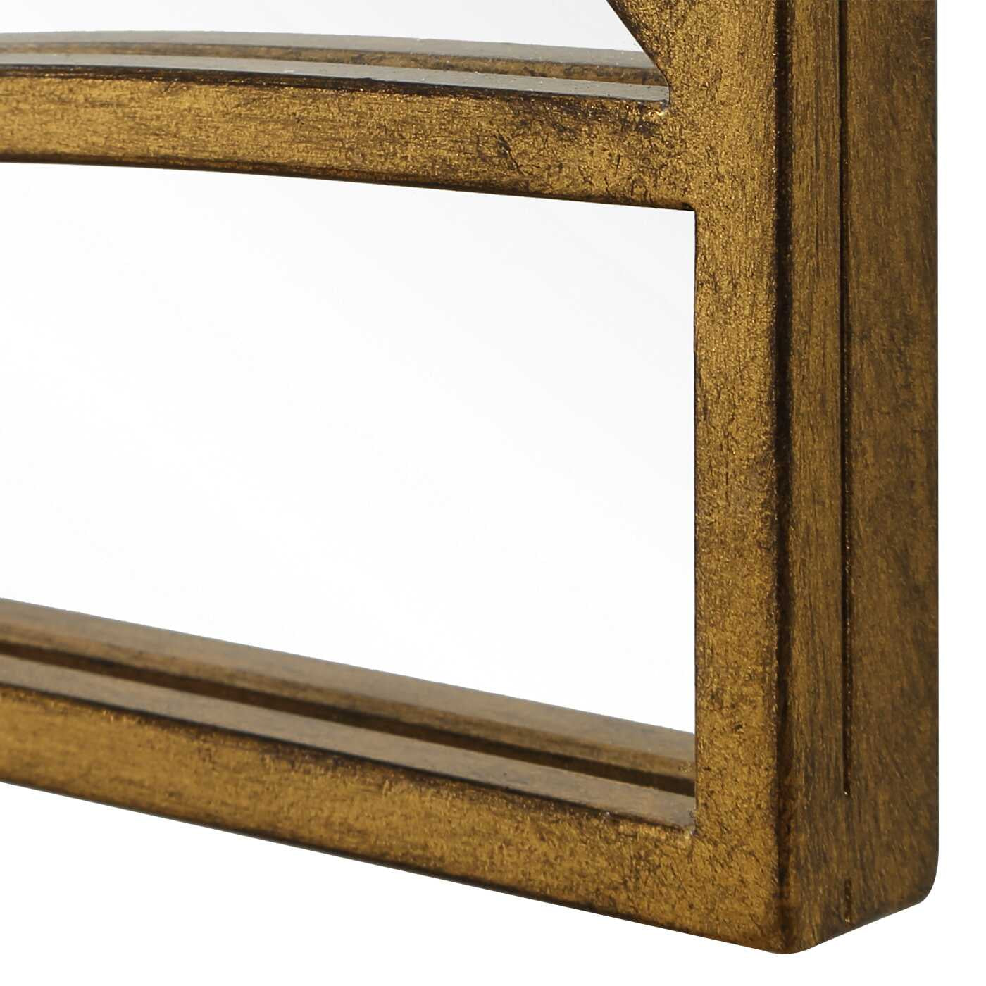 Uttermost Uttermost Crossed Up Gold Full Length Mirror