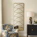 Uttermost Uttermost Crossed Up Gold Full Length Mirror