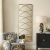 Uttermost Uttermost Crossed Up Gold Full Length Mirror