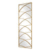 Uttermost Uttermost Crossed Up Gold Full Length Mirror