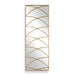 Uttermost Uttermost Crossed Up Gold Full Length Mirror