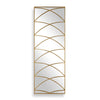 Uttermost Uttermost Crossed Up Gold Full Length Mirror