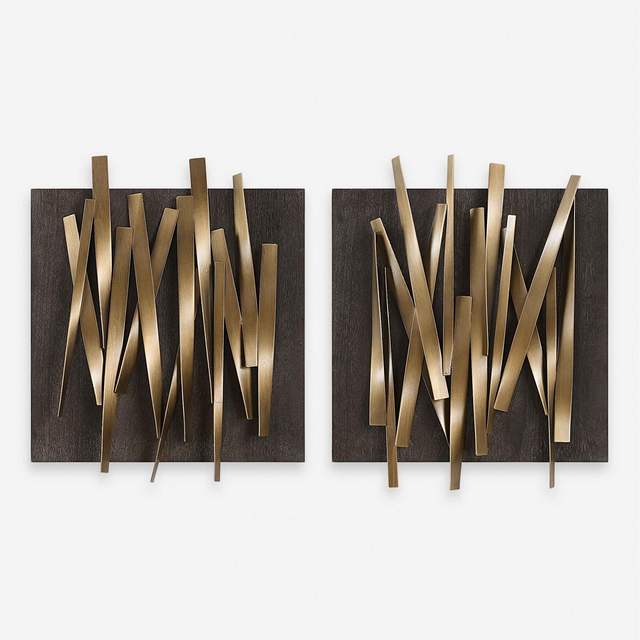 Uttermost Home Decor Uttermost Crosshatch Metal Wall Decor Set/2