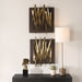 Uttermost Home Decor Uttermost Crosshatch Metal Wall Decor Set/2