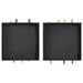 Uttermost Home Decor Uttermost Crosshatch Metal Wall Decor Set/2