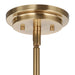 Uttermost Lighting Oversize - Rate to be Quoted Uttermost Crystal Stick 8 Light Brass Chandelier
