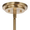 Uttermost Lighting Oversize - Rate to be Quoted Uttermost Crystal Stick 8 Light Brass Chandelier
