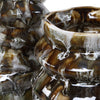 Uttermost Home Decor Uttermost Cuoco Glazed Brown Vases, S/2