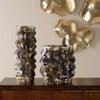 Uttermost Home Decor Uttermost Cuoco Glazed Brown Vases, S/2