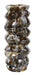Uttermost Home Decor Uttermost Cuoco Glazed Brown Vases, S/2