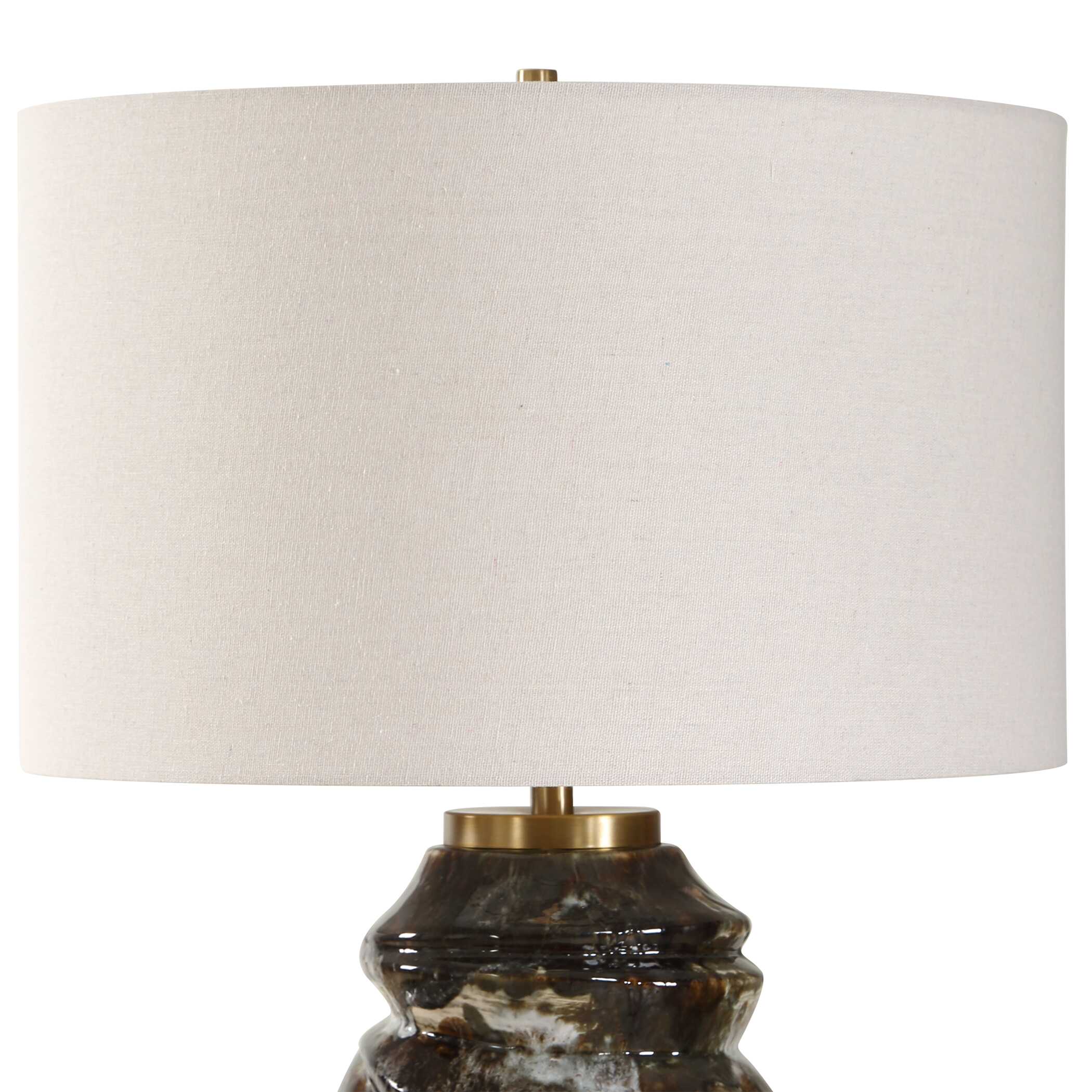 Uttermost Uttermost Cuoco Mottled Brown Table Lamp